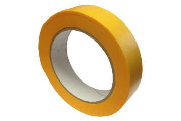 Afplakband oranje 25mm x 50m, oranje, Doe-het-zelf en Verbouw, Verzenden, Nieuw