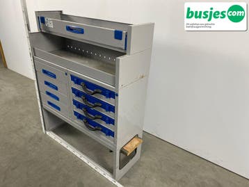 Sortimo alu bedrijfswagen inrichting 1010x350x1220mm (3197), Ophalen of Verzenden