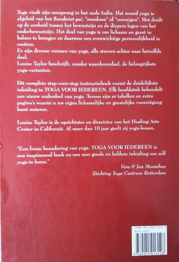 YOGA VOOR IEDEREEN 9789055013128 L. Taylor, Boeken, Verzenden, Gelezen, L. Taylor