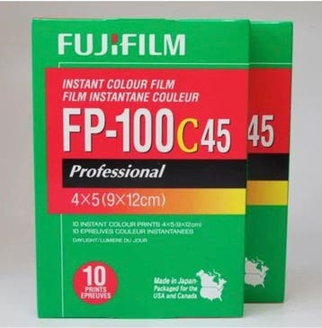 Fuji 6x FP100 C45 Instant camera, Nieuw