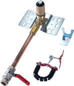 Mont-/aansluitset brandslanghaspel | RVS | 3/4 aansluiti..., Verzenden, Nieuw in verpakking