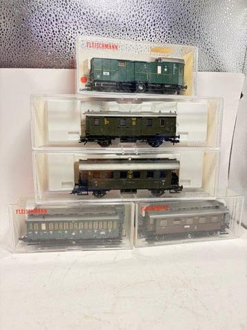 Fleischmann H0 - 5002/5090/-94/-95/5812 - Modeltrein, Nieuw