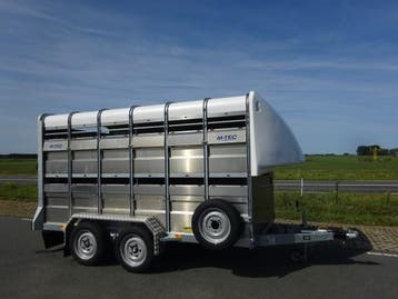 M-Tec LV 12x62 afm. 361x185x189cm 3500kg DIRECT LEVERBAAR, Ophalen, Nieuw, Aluminium, Overige typen