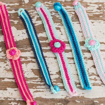 Haakpatroon Armbandjes van restjes katoen - Wendy’s Home C, Ophalen of Verzenden, Nieuw