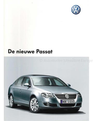 2005 VOLKSWAGEN PASSAT BROCHURE NEDERLANDS, Nieuw, Volkswagen, Author