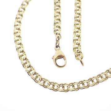 8 karaat Prince of Wales collier (Ketting), Ophalen of Verzenden, Gebruikt, Goud, Goud