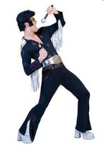 Elvis kostuum zwart man, Kleding | Heren, Ophalen of Verzenden, Nieuw