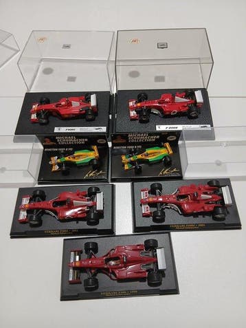 Altaya, Minichamps, Hot Wheels 1:43 - Modelauto (7) -, Nieuw