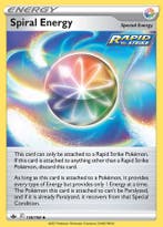 Spiral Energy 159/198 Chilling Reign, Ophalen of Verzenden, Nieuw, Losse kaart, Foil