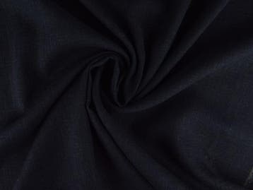 Linnen viscose Marineblauw, Hobby en Vrije tijd, Blauw, 120 cm of meer, Ophalen of Verzenden, Linnen