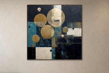 Karla Moon - Constelación azul y oro - XL:
