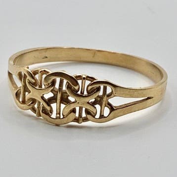 Zonder minimumprijs - Ring - 18 karaat Geel goud, Sieraden, Tassen en Uiterlijk, Ringen, Nieuw