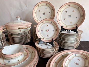 Limoges - Charles Ahrenfeldt - Eetservies (80) - Porselein -, Antiek en Kunst