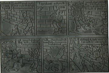 Tintin - 1 Plaque dimpression Casterman, Nieuw