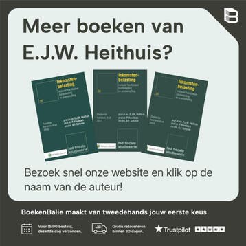 Compendium Vennootschapsbelasting 9789013147391, Verzenden, Zo goed als nieuw, E.J.W. Heithuis