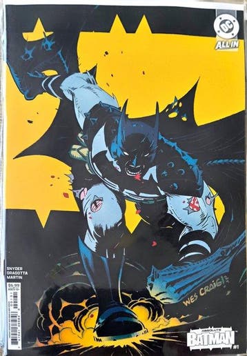 Batman 1 - Absolute Batman #1 variant B Wes Graig cover. 1st, Boeken, Nieuw
