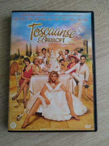 DVD - Toscaanse Bruiloft, Cd's en Dvd's, Dvd's | Nederlandstalig, Vanaf 12 jaar, Verzenden, Gebruikt, Komedie