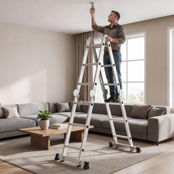 12-treden multifunctionele ladder, Verzenden, Nieuw