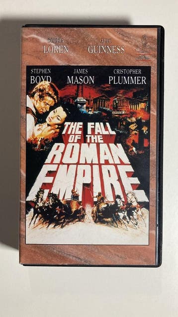 THE FALL OF THE ROMAN EMPIRE (VHS), Verzenden, Gebruikt