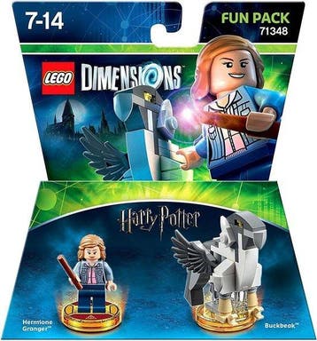 LEGO Dimensions 71348 Fun Pack (Hermione Granger + Buckbeak), Verzenden, Zo goed als nieuw
