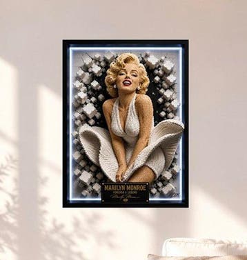 Lego Merchandise - Art - “Marilyn – Forever a Legend” by Ldm, Nieuw