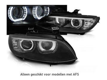 LED Angel Eyes Xenon koplampen AFS Black geschiktvoor BMW, Auto-onderdelen, Verlichting, Verzenden, Nieuw, BMW
