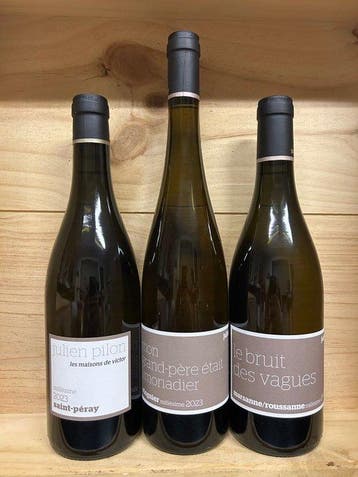Julien Pilon : Saint-Peray Les Maisons de Victor, Viognier,, Nieuw