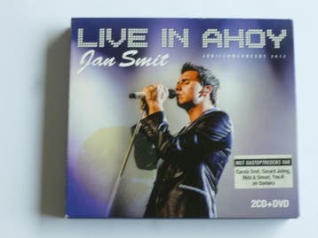 Jan Smit - Live in Ahoy (2 CD + DVD), Ophalen of Verzenden, Zo goed als nieuw
