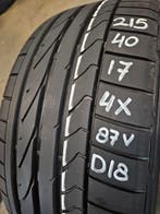 215/40/17 87V BRIDGESTONE POTENZA RE 050A D18 7,6MM PROFIEL, Auto-onderdelen, Banden en Velgen, Ophalen, 17 inch, Band(en), Personenwagen