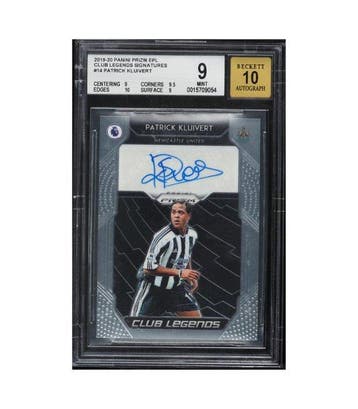 2019-20 Panini Prizm EPL - Club Leagends Signatures -, Nieuw