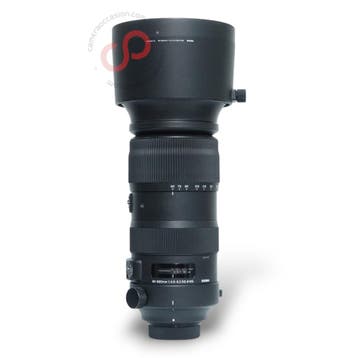 Sigma 60-600mm 4.5-6.3 DG OS HSM Sports (Canon EF) nr. 3137, Ophalen of Verzenden, Zo goed als nieuw, Toebehoren