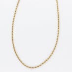 Halsketting - 14 karaat Geel goud, Sieraden, Tassen en Uiterlijk, Kettingen, Nieuw