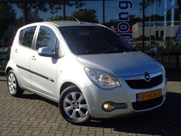 Opel Agila 1.2 16V Edition Airco LM velgen Hoogzit NL 2e eig, Voorwielaandrijving, Stof, Origineel Nederlands, Handgeschakeld