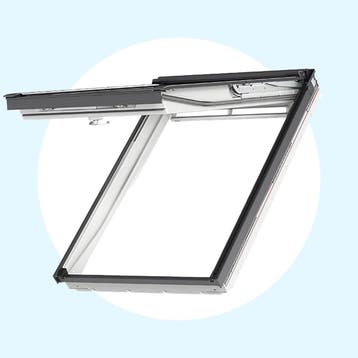 Velux Uitzettuimeldakraam GPU CK04 0070 55x98, Verzenden, Nieuw, Dakraam