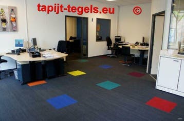 Tapijttegels, Tapijt tegels, Tapijttegel Tapijtegel, Ophalen, Nieuw, Blauw, Tapijttegels