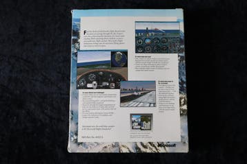Microsoft Flight Simulator 2 PC 3,5 Floppy PC Big Box, Spelcomputers en Games, Games | Pc, Verzenden, Nieuw
