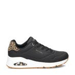 Skechers Uno Jungle Night lage sneakers voor dames, Skechers, Verzenden, Zwart, Nieuw