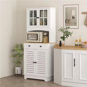 Hoge Keukenkast met Deuren en Laden 68×39.5×170 cm Opbergkas, Verzenden, Nieuw
