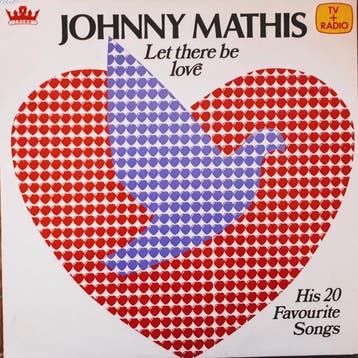 LP gebruikt - Johnny Mathis - Let There Be Love - His 20..., Verzenden, Zo goed als nieuw, Overige formaten