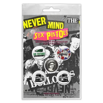 Sex Pistols - Never Mind the Bollocks - button off. merch., Verzamelen, Ophalen of Verzenden, Nieuw, Kleding