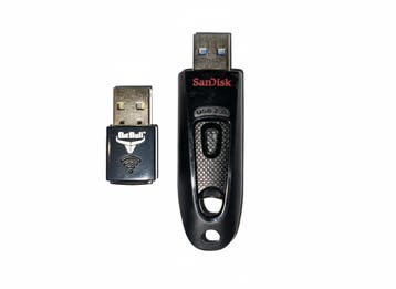 BitBull 2 in 1 WiFi 6 met Bluetooth 5.4 USB Dongle + 64GB..., Ophalen of Verzenden, Nieuw