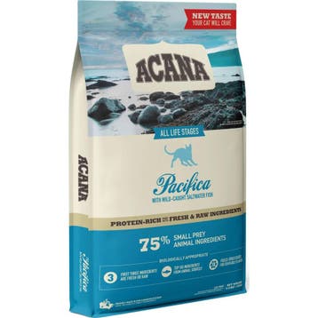 Acana Highest Protein Pacifica droogvoer kat 1,8kg, Verzenden, Hond
