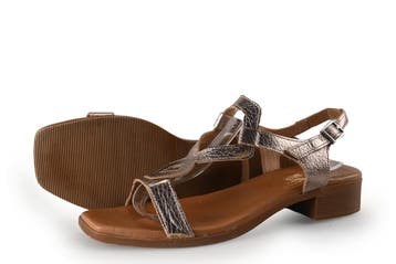 Oh My Sandals Sandalen in maat 39 Goud, Overige kleuren, Verzenden, Sandalen of Muiltjes, Gedragen