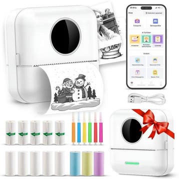 2dekans | Ilona Mini printer voor mobiel - Pocket printer -, Computers en Software, Printers, Ophalen of Verzenden, Zo goed als nieuw
