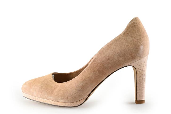 Manfield Pumps in maat 41 Beige, Kleding | Dames, Schoenen, Beige, Zo goed als nieuw, Pumps, Verzenden