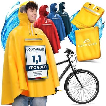 2dekans | Nextcover Regenponcho Fiets voor Dames en Heren |, Ophalen of Verzenden, Zo goed als nieuw