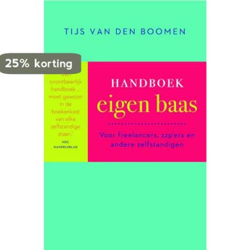 Handboek eigen baas - Tijs van den Boomen 9789057124594, Verzenden, Gelezen, Tijs van den Boomen