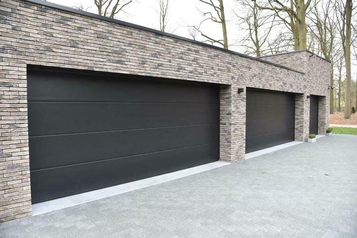 Proline Garagedeuren Sectionaaldeuren uit Voorraad Maatwerk, Doe-het-zelf en Verbouw, Deuren en Horren, Garagedeur, Nieuw, Metaal