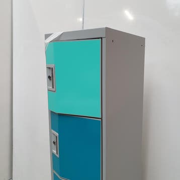 5-deurs Sono lockerkast - 181x35x50 cm, Ophalen of Verzenden, Nieuw