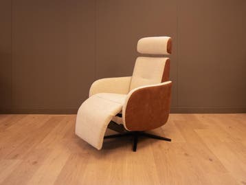 Sta op fauteuil Imola met 3 motoren en een ACCU, Minder dan 75 cm, Nieuw, Ophalen of Verzenden, Moderne sta op stoelen